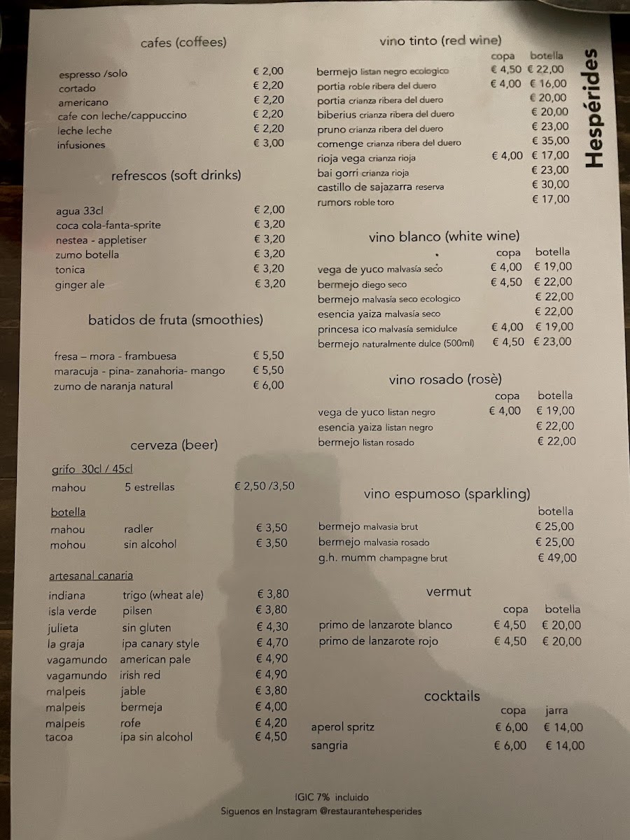 Hespérides Menu - Image 6